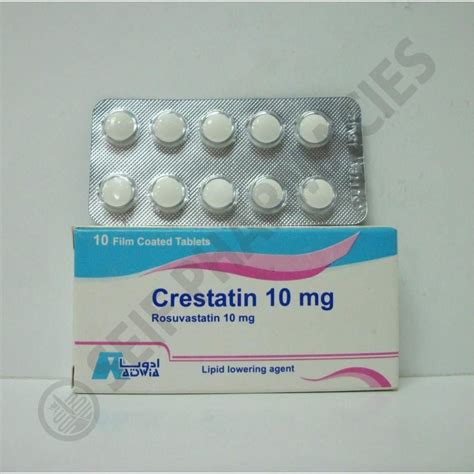 crestatin 10 mg 30 f.c. tabs.