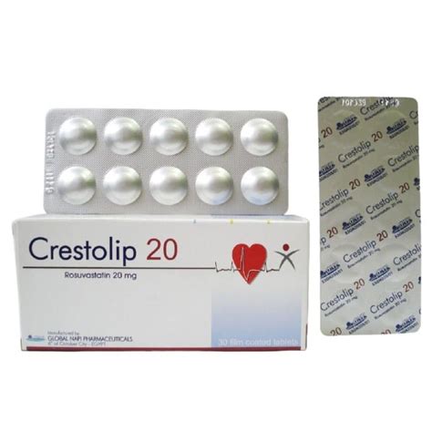crestolip 20mg 30 f.c. tab.