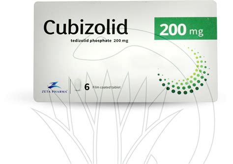 cubizolid 200 mg 6 f.c. tab.