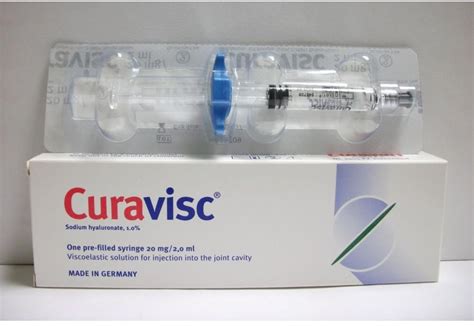 curavisc 20mg/2ml intra-articular prefilled syringe