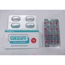 سعر دواء curisafe 1 gm 12 f.c. tabs.