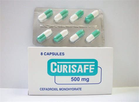 سعر دواء curisafe 500mg 8 caps.