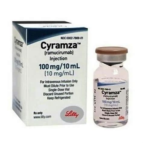 cyramza 100mg/10ml vial i.v. inf.