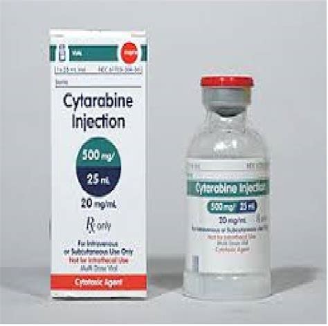 cytarabine 100mg/5ml amp.