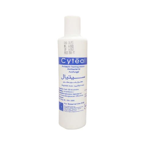 cyteal antiseptic foaming soln. 250 ml