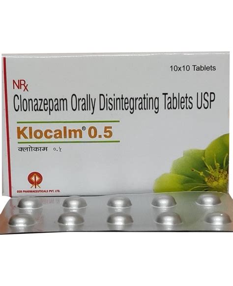 d-clar 5 mg 10 orally disintegerating tablets