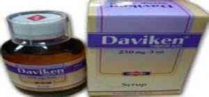 سعر دواء daviken 200mg/ml syrup 30ml