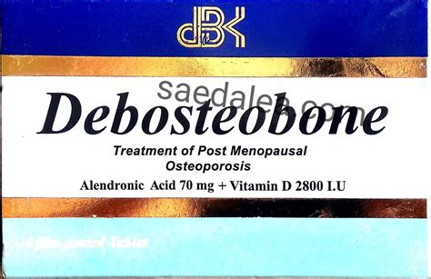 سعر دواء debosteobone 4 f.c. tab.