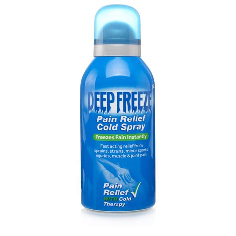 deep freeze pain relief cold spray 150 ml