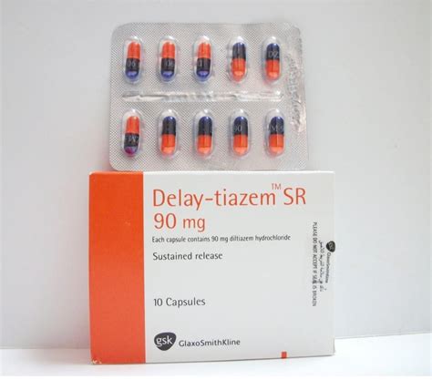 سعر دواء delay-tiazem sr 90 mg 10 caps.