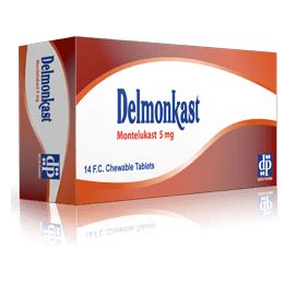 سعر دواء delmonkast 5mg 14 chewable tabs.