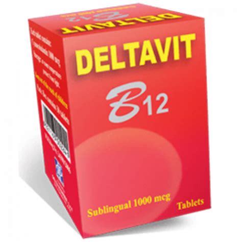 deltavit b12 1mg 30 sublingual tab.