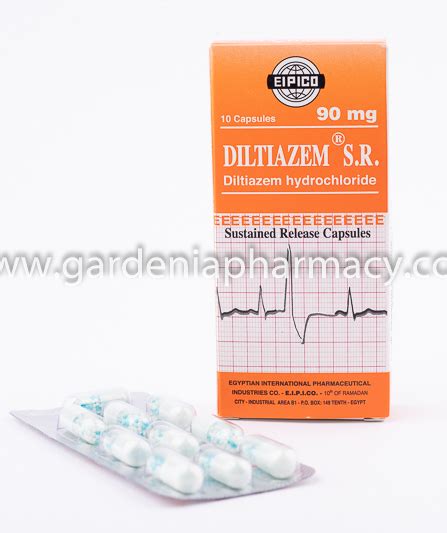 سعر دواء deltiazem 180mg s.r. 10 cap.