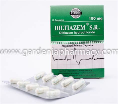 سعر دواء deltiazem 90mg s.r. 10 cap.