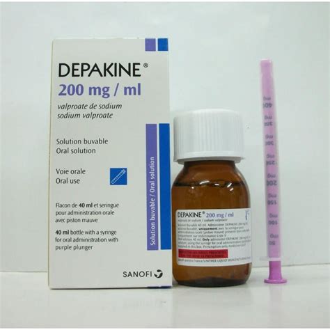 سعر دواء depakine 200mg/ml oral solution 40 ml