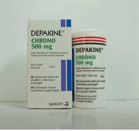 سعر دواء depakine chrono 500mg 30/tab