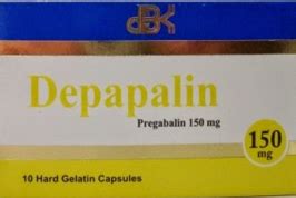 depapalin 150mg 20 caps.