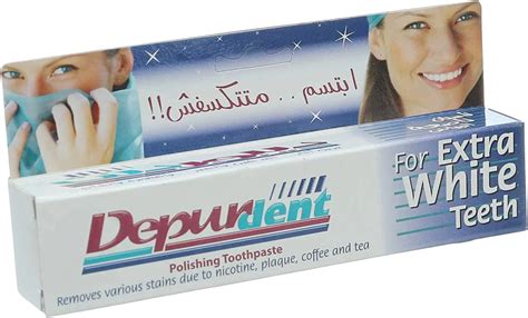 depurdent tooth paste 13 ml