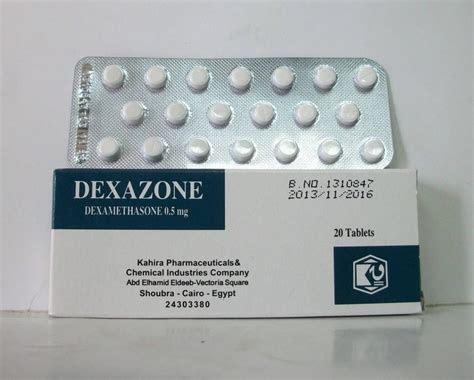 dexazone 0.5mg 20 tab