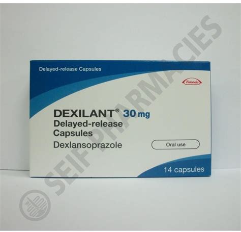 سعر دواء dexilant 30 mg 14 caps.