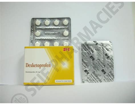 سعر دواء dexketoprofen 25 mg 20 scored f.c.tab.