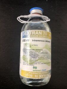 dextran 70 6% normal saline