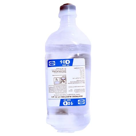 dextrose 10% w/v 500ml (rom) i.v.infusion