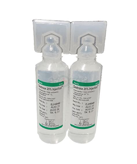 dextrose 25% (500ml) i.v.inf. (rub. cap)