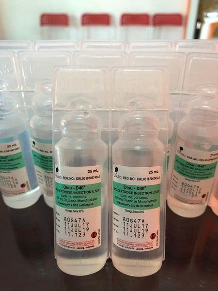 dextrose 40% (25ml) i.v.infusion