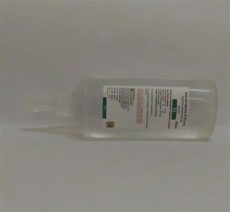 dextrose 5% w/v (500ml) (rom) i.v.infusion
