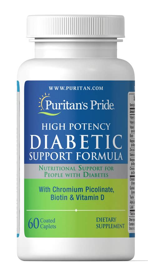 diabetic support formula 60 caplets (illegal import)