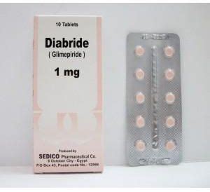 diabride 1mg 10 tab.