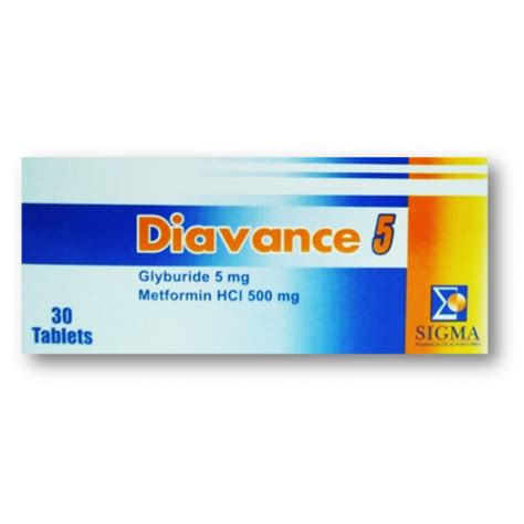 سعر دواء diavance 5/500mg 30 f.c.tab.