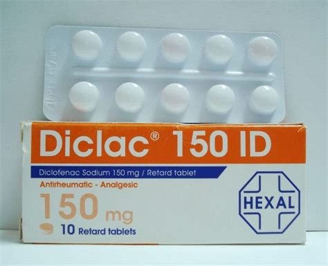 diclac 150 id retard 10 tab.