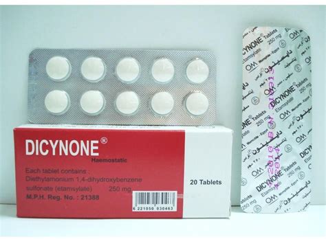 dicynone 250mg 20 tab.