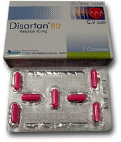 disartan 80mg 14 caps.