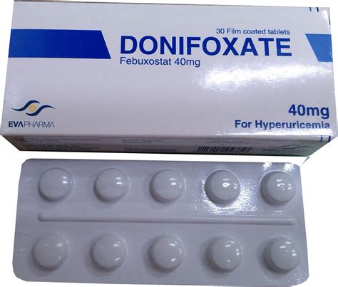 donifoxate 40 mg 30 f.c. tablets