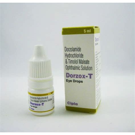 dorzolamide 2% eye drop 5 ml