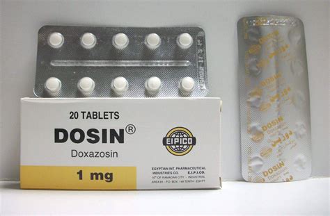 سعر دواء dosin 1 mg 20 tab.