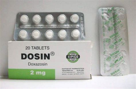 سعر دواء dosin 2 mg 20 tab.