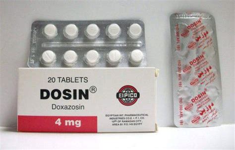 dosin 4 mg 20 tab.