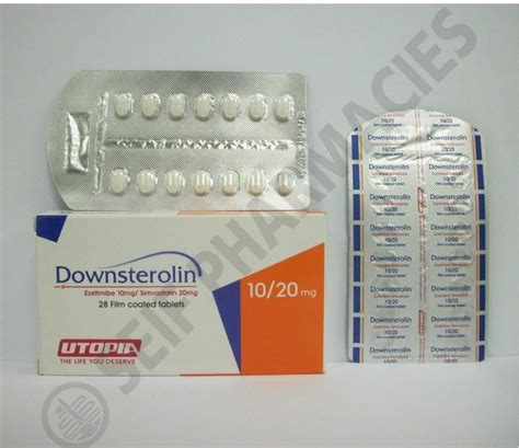 downsterolin 10/20mg 28 f.c. tabs.