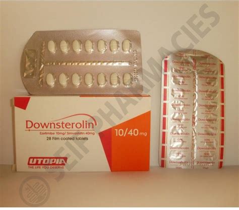 downsterolin 10/40mg 28 f.c. tabs.