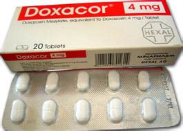 سعر دواء doxacor 2mg 20 tab.