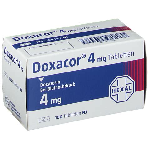 سعر دواء doxacor 4mg 20 tab.