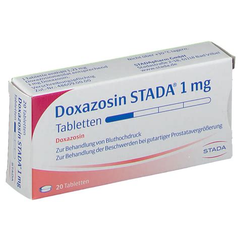 سعر دواء doxazosin stada 1 mg 20 tab.