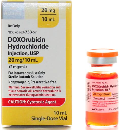 سعر دواء doxorubicin 2mg/ml (10mg) vial