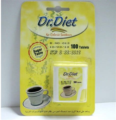 dr. diet 100 tab sugar
