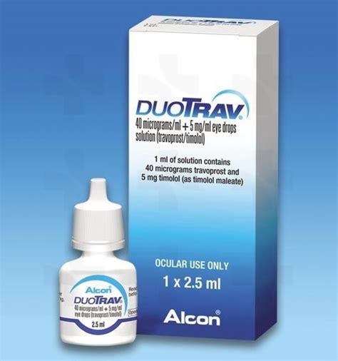 سعر دواء duotrav eye drops. 2.5 ml