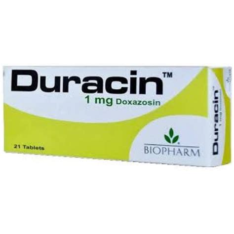 سعر دواء duracin 1 mg 21 tab.